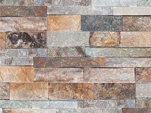 Desert Gold Quartzite Ledger Panel